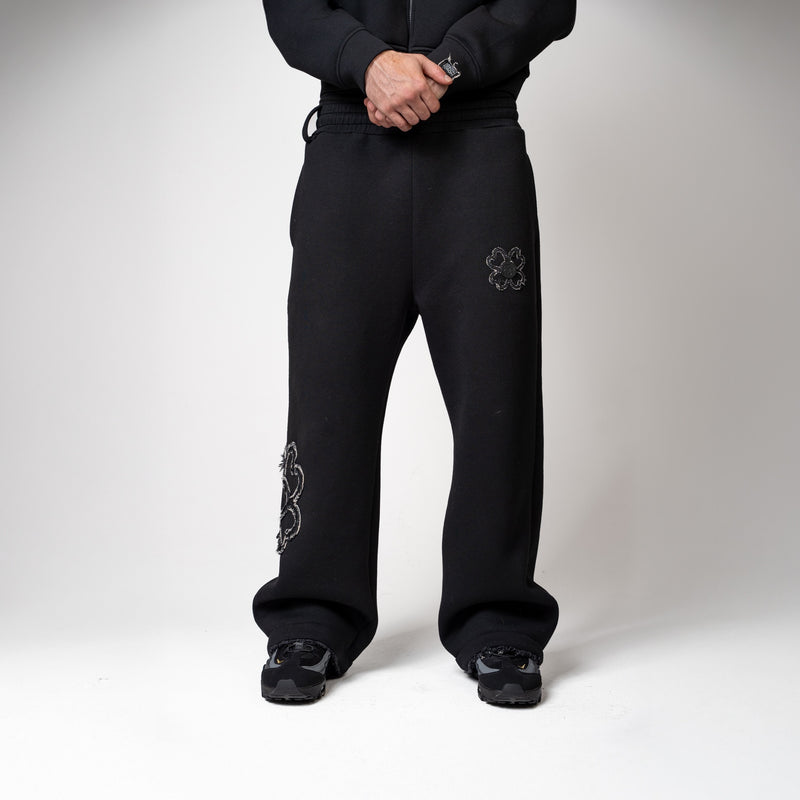 TOROM - Jogging Suit Noir Obsidienne