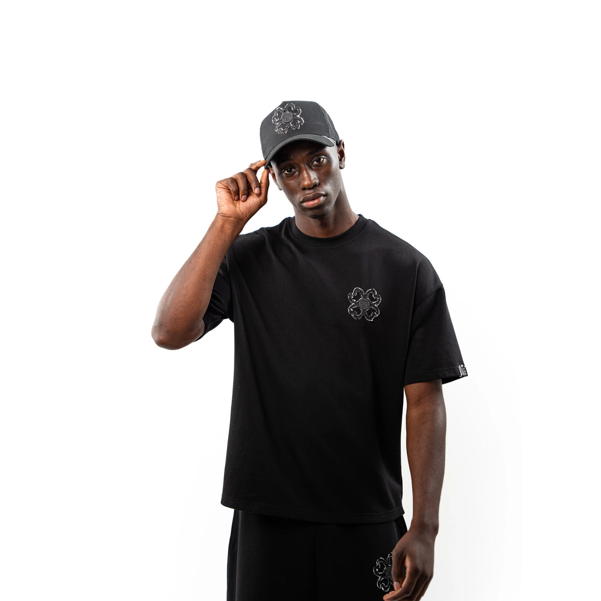 TOROM - T-shirt Noir Obsidienne