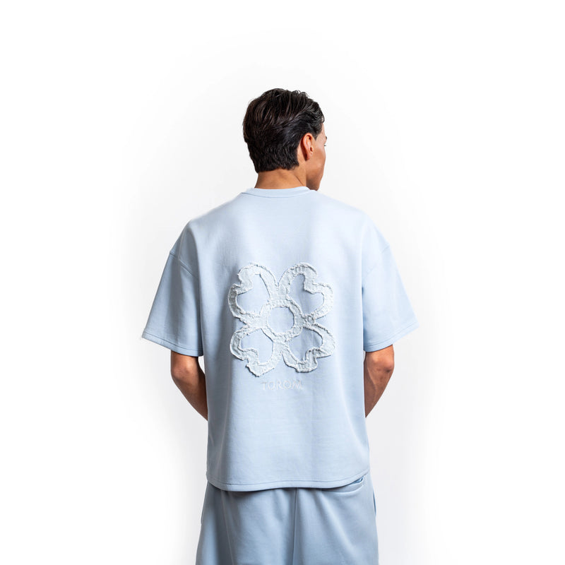 TOROM - T-shirt Bleu Riviera