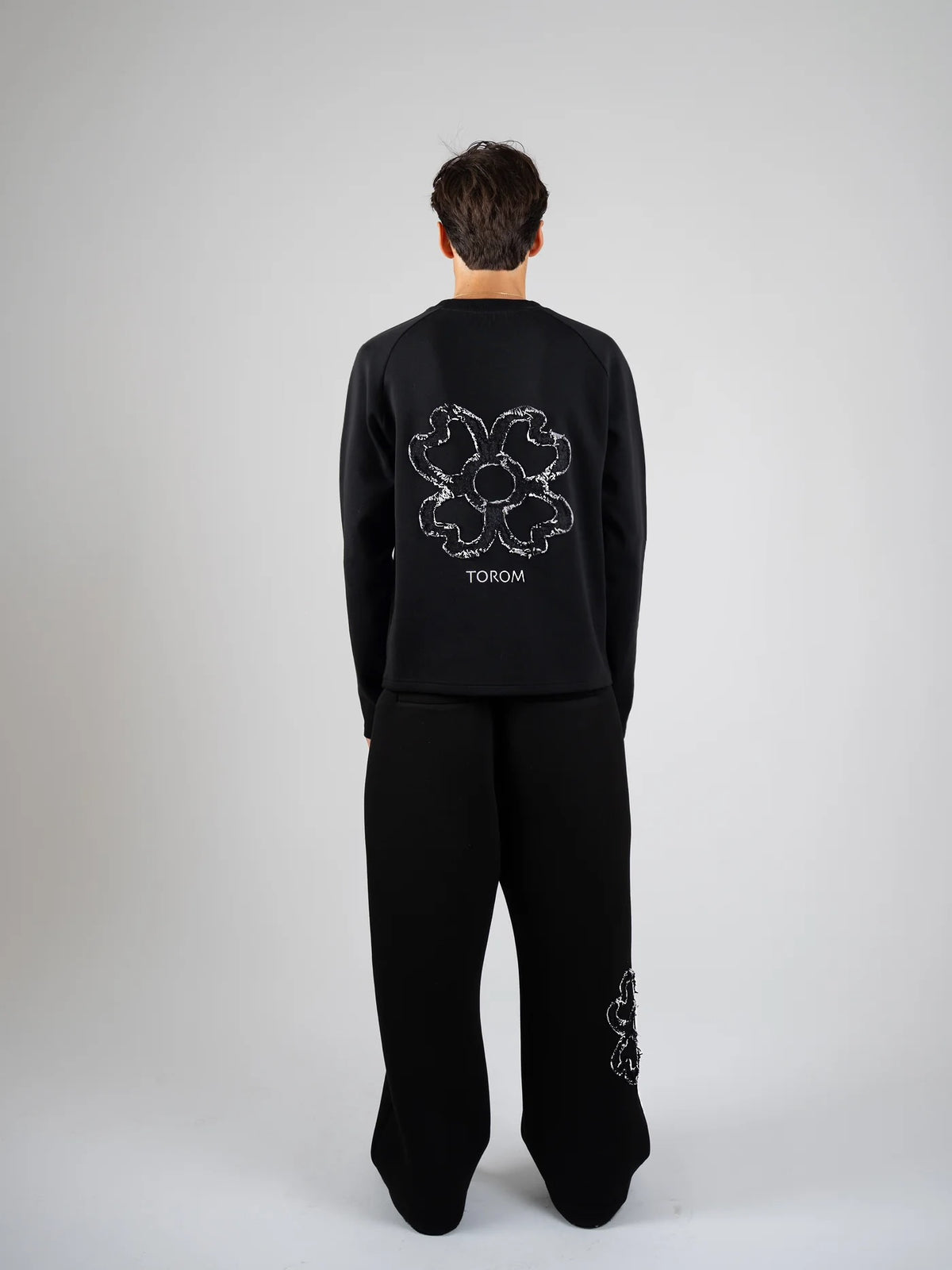 Longsleeve Iconique — Noir Obsidienne