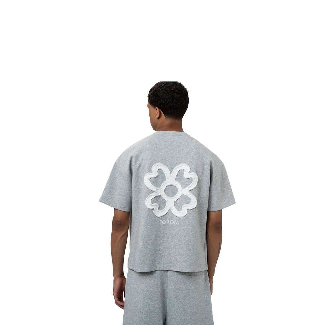 TOROM - T-shirt Gris Cendré
