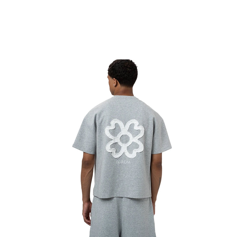 TOROM - T-shirt Gris Cendré