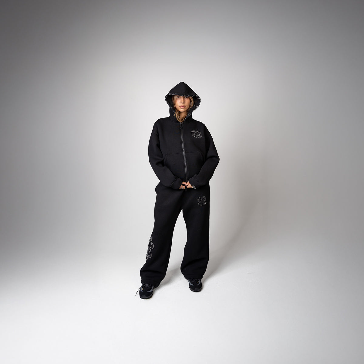 TOROM - Jogging Noir Obsidienne