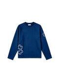 Longsleeve Empreinte — Bleu Nuit