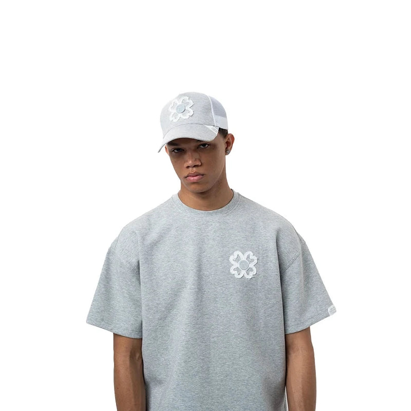 TOROM - T-shirt Gris Cendré