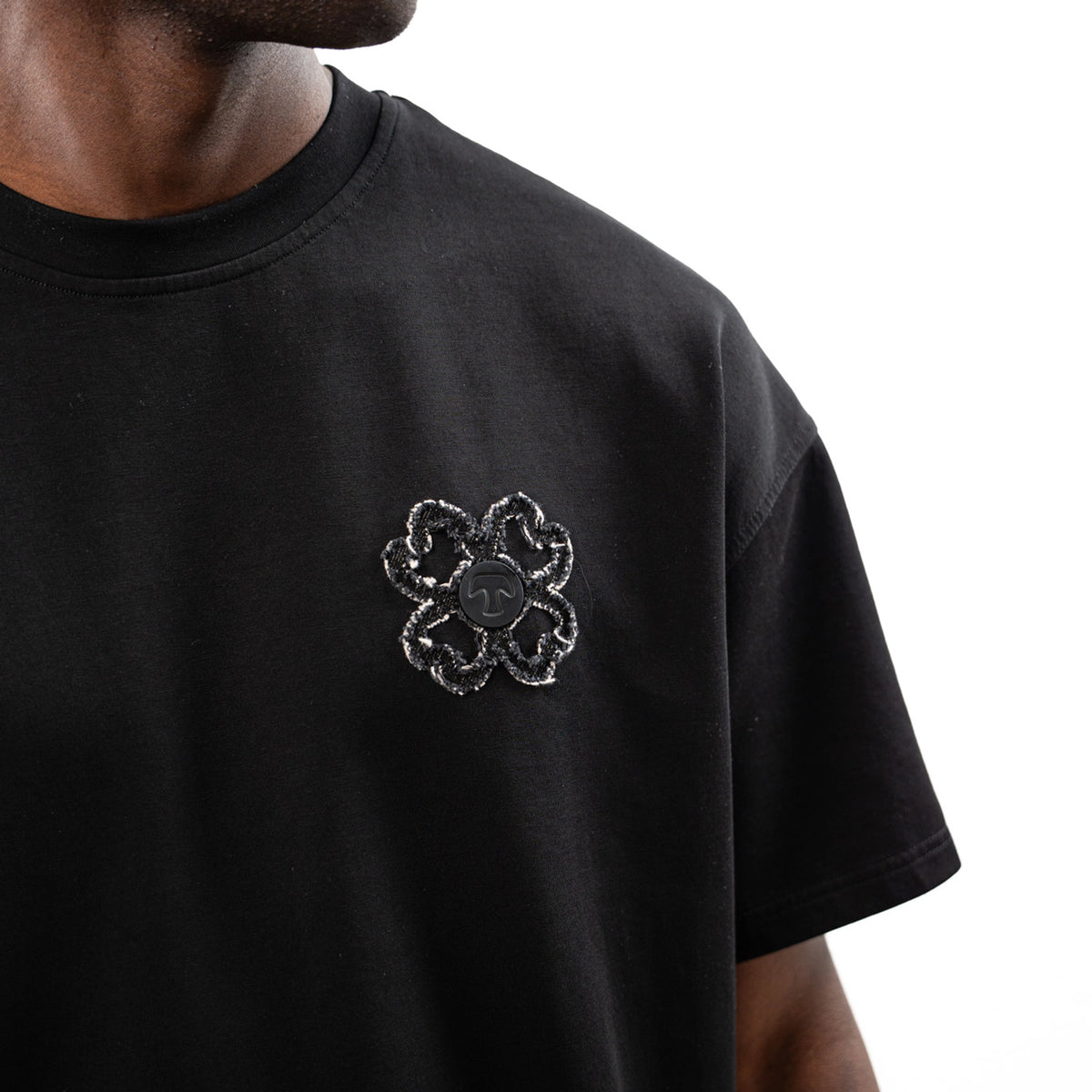 TOROM - T-shirt Noir Obsidienne