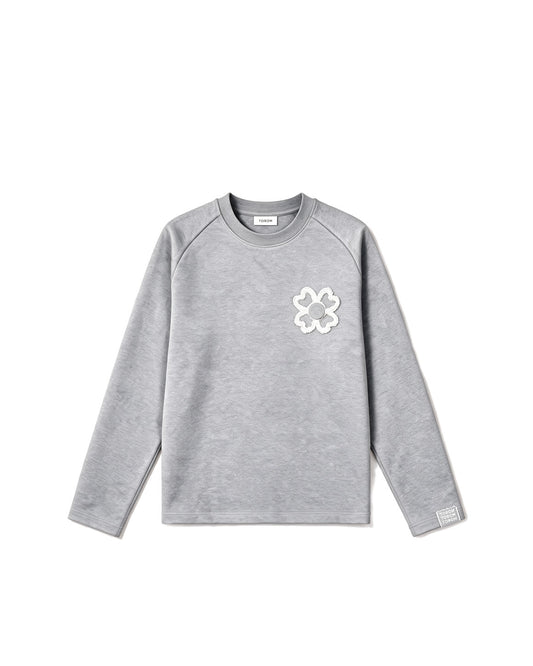 Longsleeve Iconique — Gris Cendré