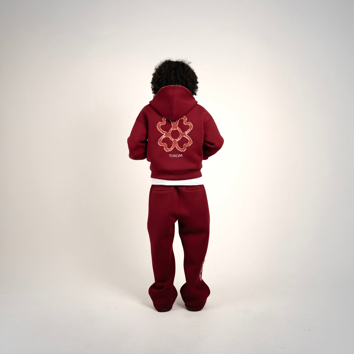 TOROM - Jogging Bordeaux Obscur
