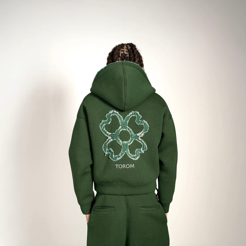 TOROM - Veste Vert Sapin