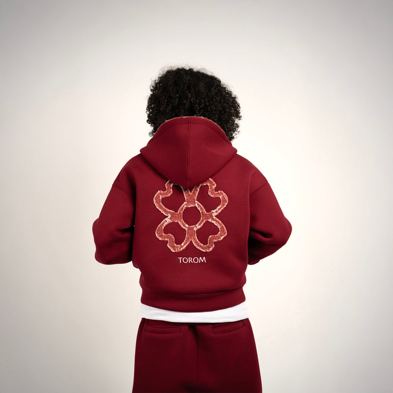 TOROM - Veste Bordeaux Obscur