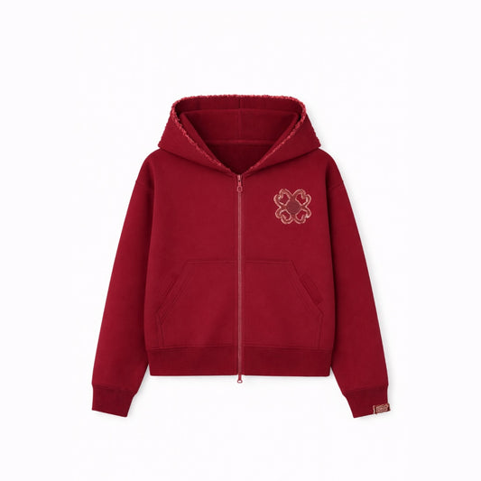 TOROM - Dunkelrote Jacke