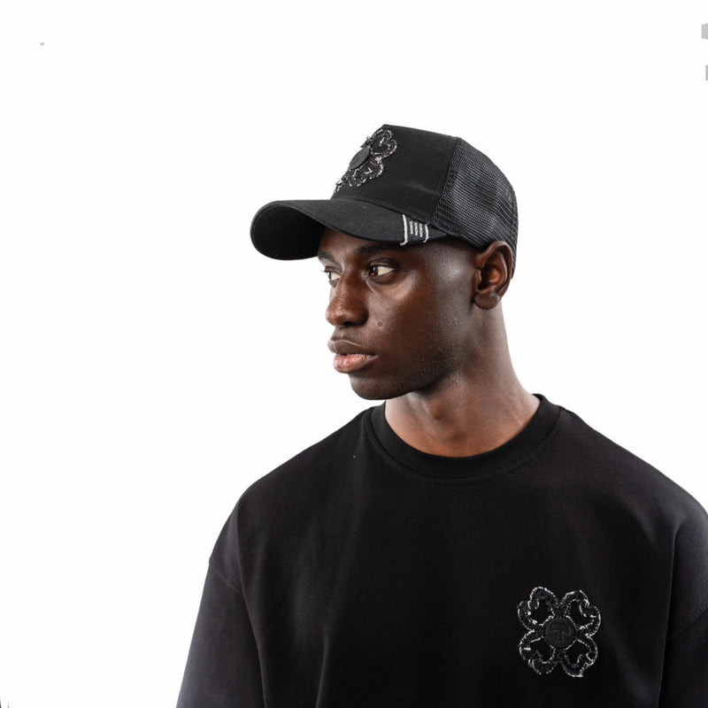 TOROM - Casquette Noir Obsidienne