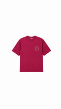 TOROM - T-shirt Bordeaux Obscur