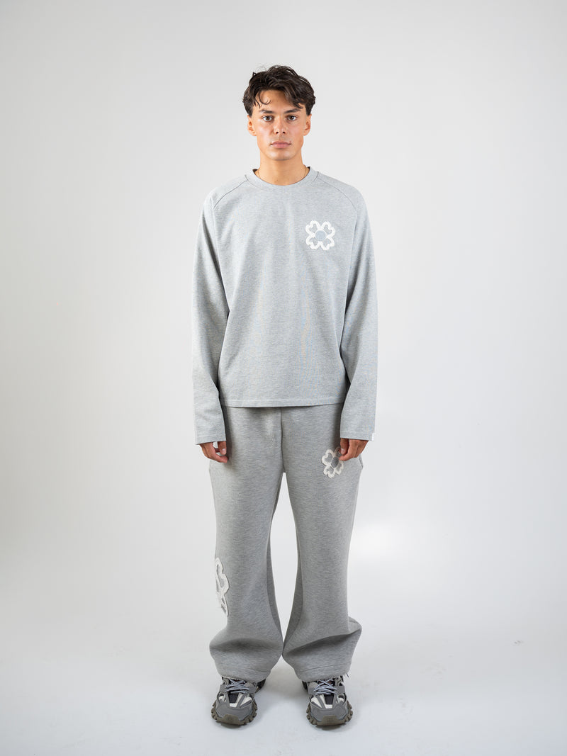 Longsleeve Iconique — Gris Cendré